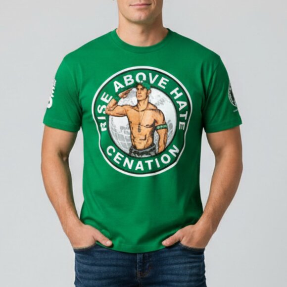 WWE Rise above Hate John Cena Nation Shirt Size SMALL - Picture 1 of 1